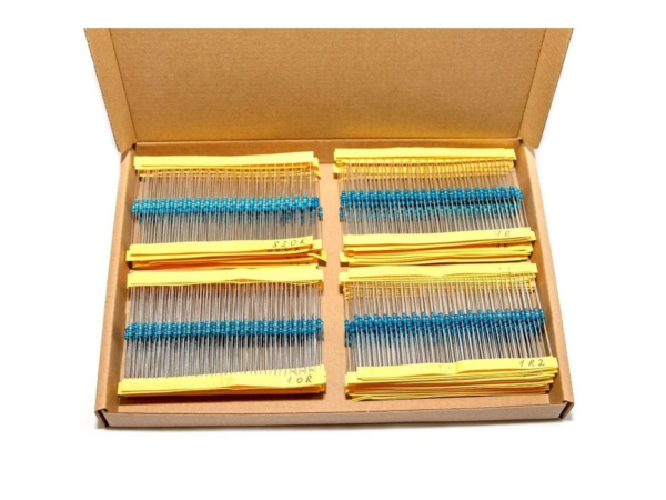 Advance Resistor Pack with 51 Value 0 Ohm to 10 M 20 Quantity Each Value