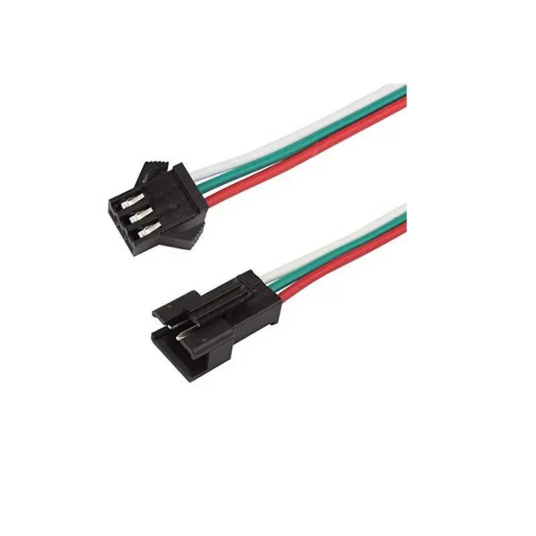 JST SM 3 Pin 2517/2518 Connector Male-Female with 150MM Wire (Pair)