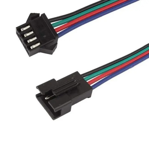 JST SM 4 Pin 2517/2518 Connector Male-Female with 150MM Wire (Pair)