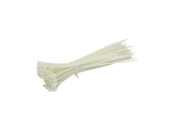 Zip Tie Pack 8 inch White (10 PCs)