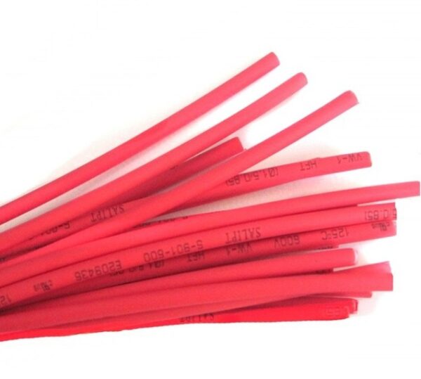 Heat Shrink Sleeve 3mm Diameter (3 Meter) Red Industrial Grade WOER (HST)