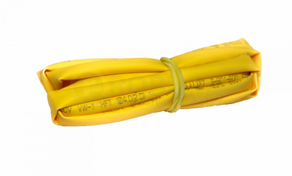 Heat Shrink Sleeve 3mm Diameter (3 Meter) Yellow Industrial Grade WOER (HST)