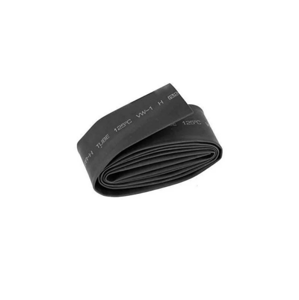 Heat Shrink Sleeve 22mm Diameter (1 Meter) Black Industrial Grade WOER (HST)