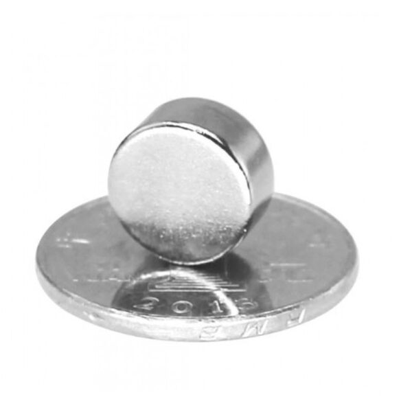 12mm x 5mm (12x5 mm) Neodymium Disc Strong Magnet