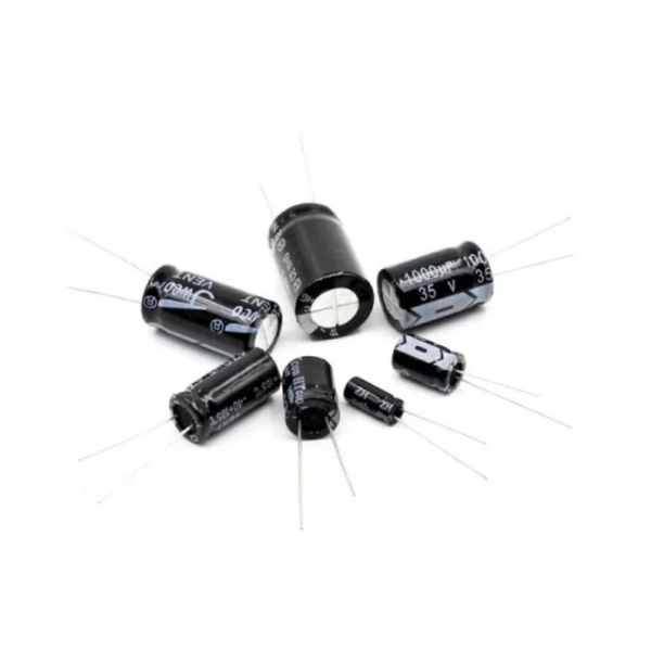 22 uF 100V Electrolytic Through Hole Capacitor (Pack of 5)