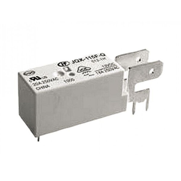 Hongfa 9V 16A DC JQX-115F-Q/009-1D 6-Pin SPST Power Relay with Metal Holder Attached