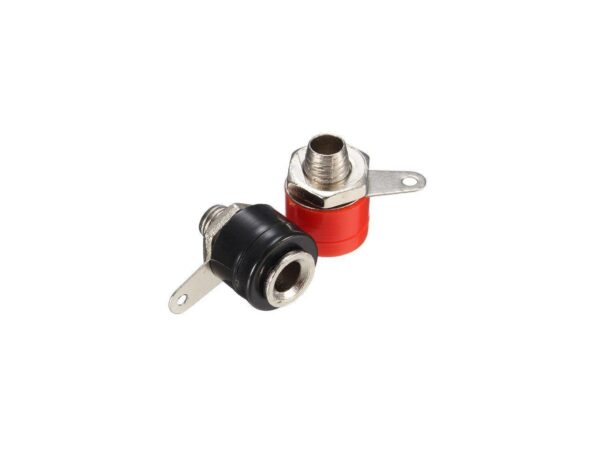 4mm Banana Socket Jack for Banana Plug Terminal Connector(Pack of 2)