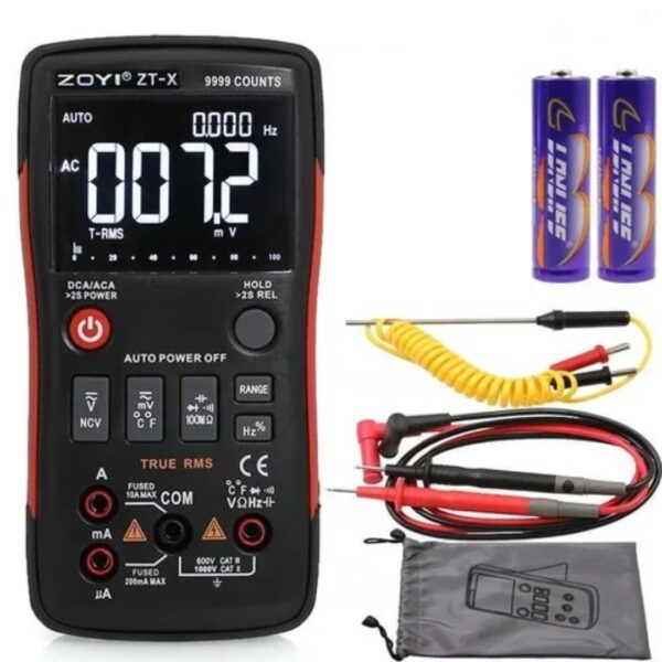 ZT-X TRUE -RMS DIGITAL MULTIMETER 9999 COUNT