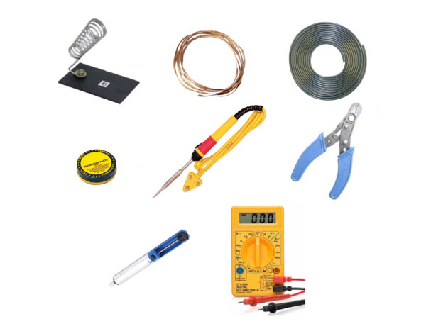 Soldering kit with Multimeter (Intermediate 8 in 1)