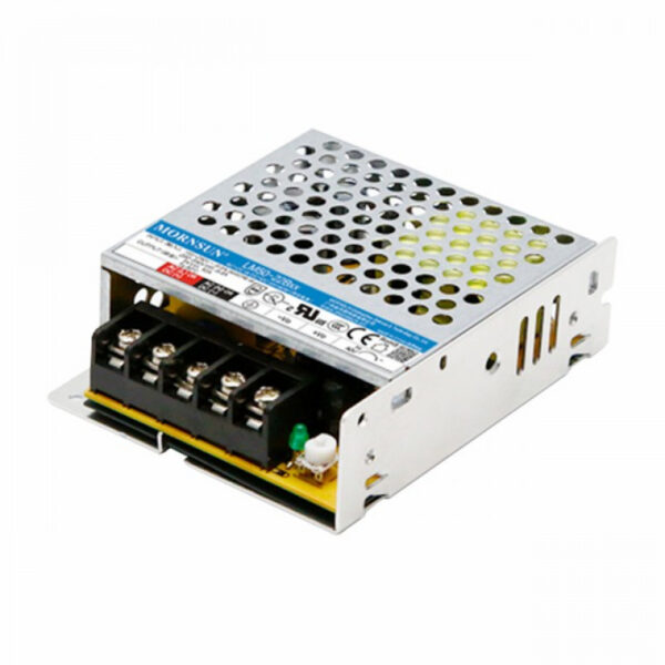 LM50-22B24 Mornsun SMPS - 24V 2.2A - 52.8W AC/DC Enclosed Switching Single Output Power Supply