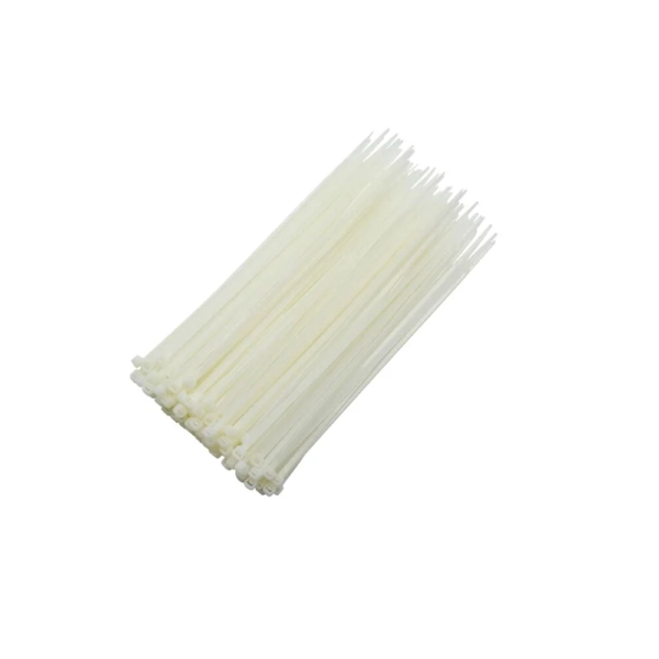 Nylon Cable Zip Ties 6 Inch White (Pack of 10)