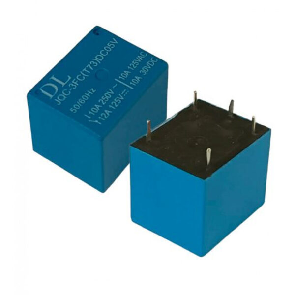 5V 10A PCB Mount Sugar Cube Relay - SPDT( Pack of 5)