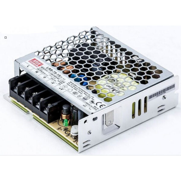 LRS-75-15 Mean Well SMPS - 15V 5A - 75W Metal Power Supply