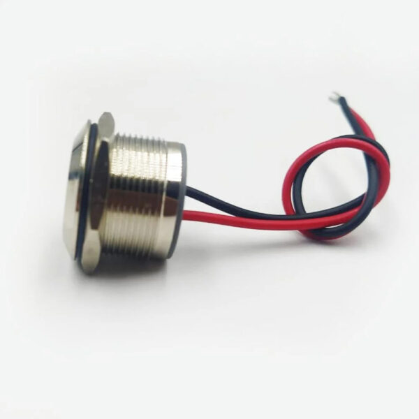 White 10-24V 22mm LED Metal Indicator Light - Image 5