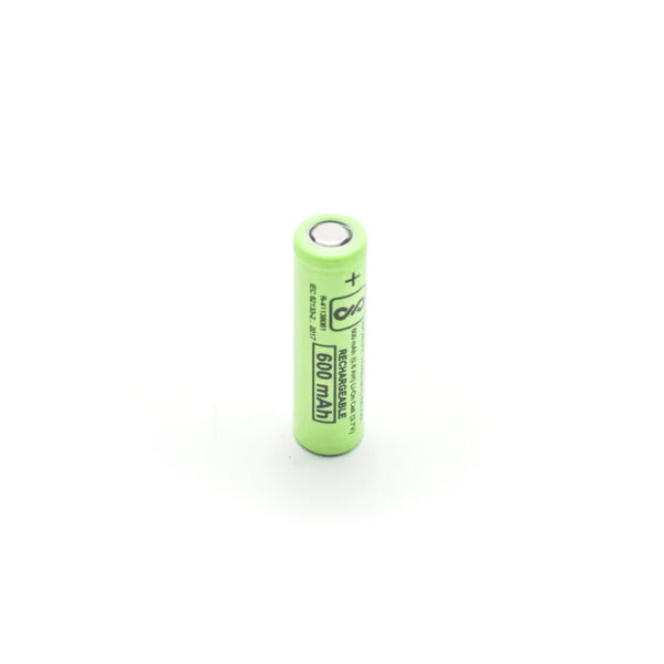 3.7 Volt 600 mAh 14500 Lithium Ion Rechargeable Battery Cell