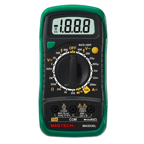 Mastech MAS830L DC AC Voltage Digital Multimeter