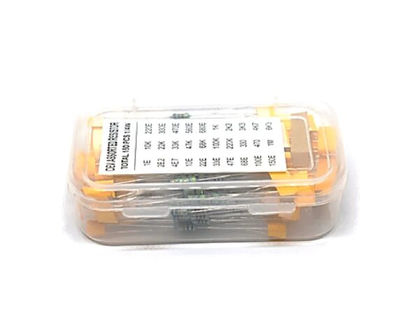 Resistor box (assortment of 150 resistors and 30 values)