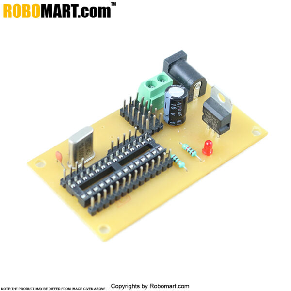 ATMEGA 8 Project Board without Controller V 2.0