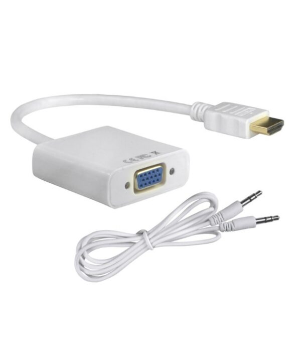 HDMI to VGA Converter for Raspberry Pi (with Audio)