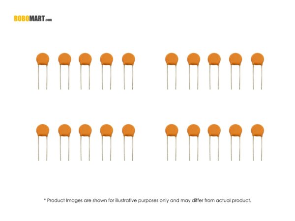 33pF/0.033nF/0.000033uF 330 Ceramic Capacitor (Pack of 20)