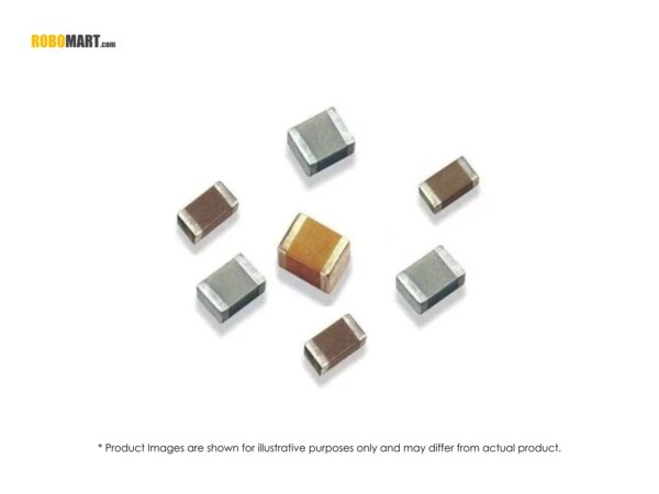 220000pF/220nF/0.22uF 50v SMD Ceramic Capacitor 1206 Package (Pack of 20)