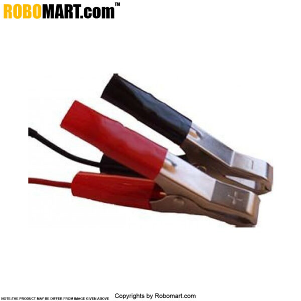 Crocodile /Clip Type Connector for Battery 2Pcs