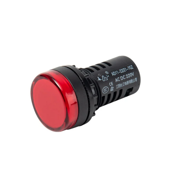 Red AC220V 16mm AD16- 16E LED Power Pilot Signal Indicator Lamp