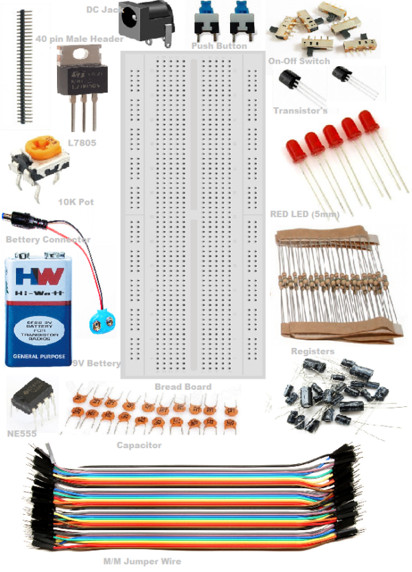 Electronics Project Starter Kit V.1