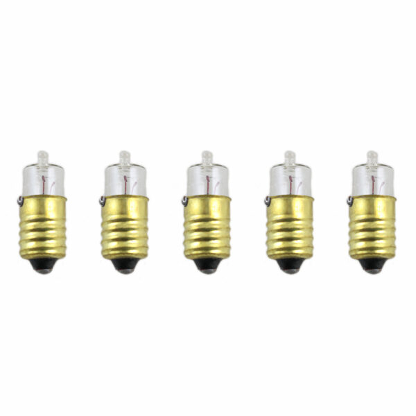 Flashlight Torch Bulbs for Robotic Projects (Pack of 5)