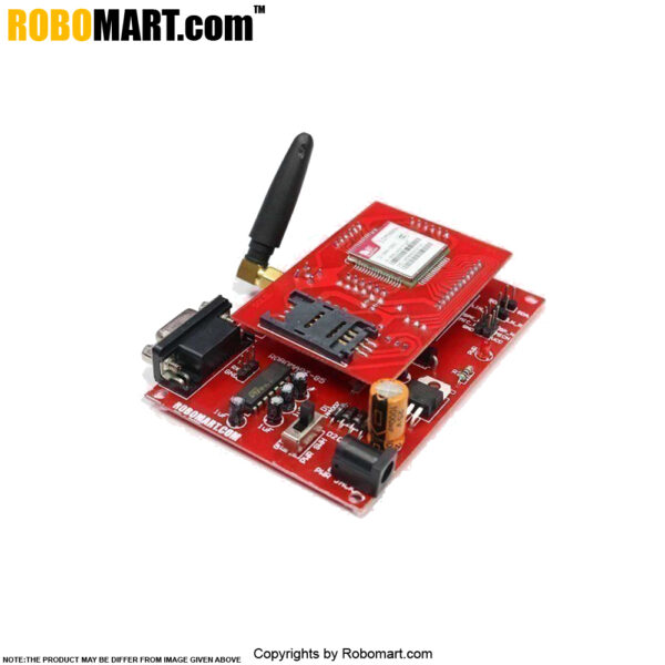 GSM GPRS SIM900A module with Stub Antenna and SMA connector