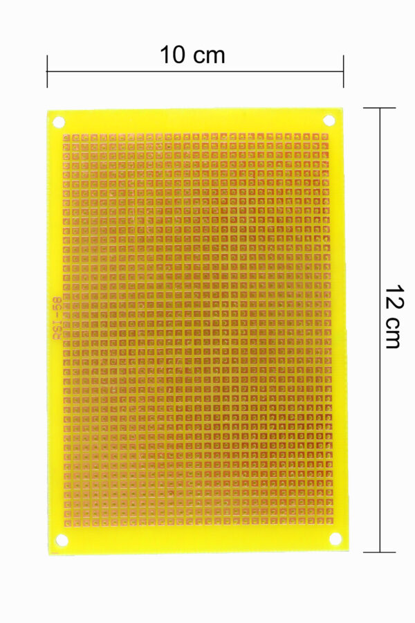 8 x 12 cm Universal PCB Prototype Board Single-Sided 2.54mm Hole Pitch