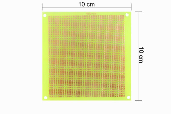 10 x 10 cm Universal Single Sided PCB Prototype Board 2.54mm Pitch Hole