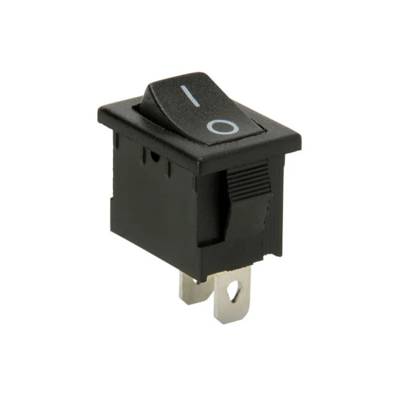 Mini Rocker switch 6A 250V 2PIN -5pcs.