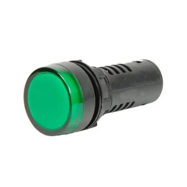 Green AC/DC12V-285V 16mm AD16-16C LED Power Pilot Signal Indicator Lamp