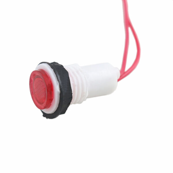 Led Indicator With Plastic Casing Red 2Pcs