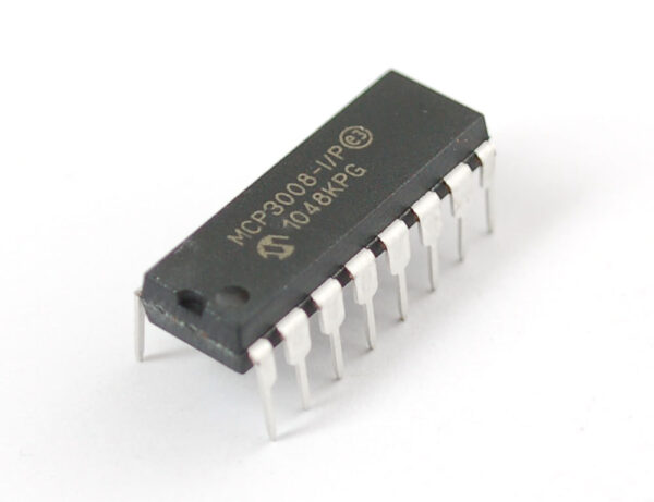 MCP3008 - 8-Channel 10-Bit ADC With SPI Interface