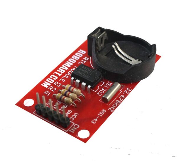 Real-Time Clock Module DS1302 with Battery  for Arduino