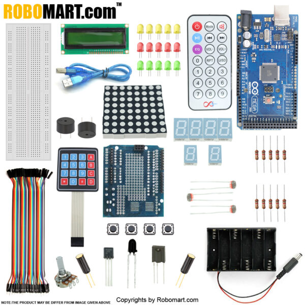 Arduino Mega 2560 R3 Keypad Kit With Basic Projects