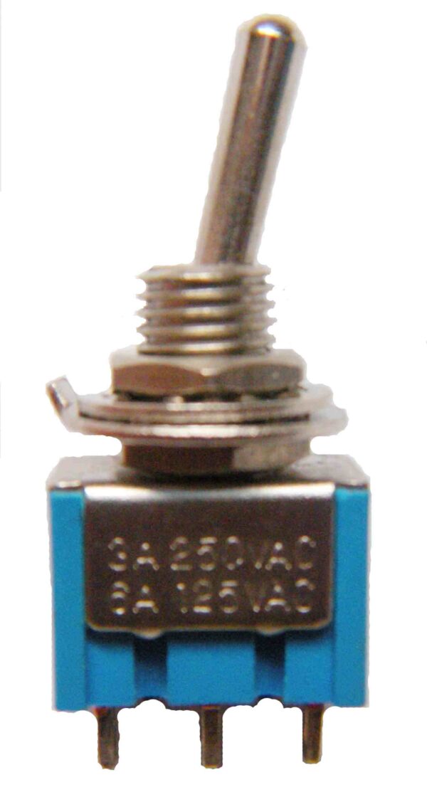 SPDT Sub Miniature Toggle Switch Pack of 2