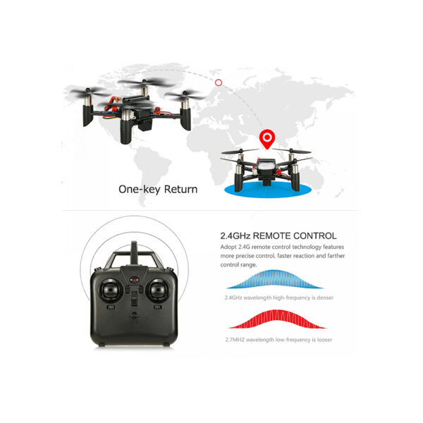 DM002 Drone Wi-fi Altitude Hold Headless Model Quadcopter - Image 3